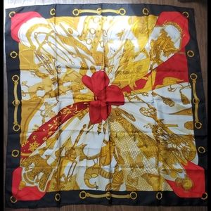 Hermès Soleil de Soie silk scarf